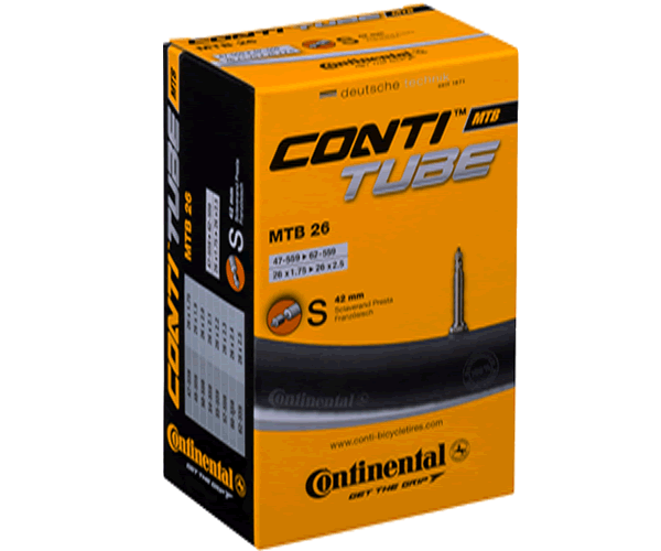 Continental 26" Presta Valve MTB Tube 1.75-2.50