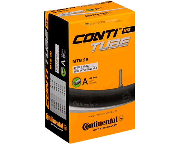 Continental 29" Schrader Valve MTB Tube 1.75-2.50