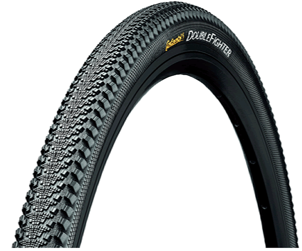 Continental Double Fighter Tyre - Wire Bead