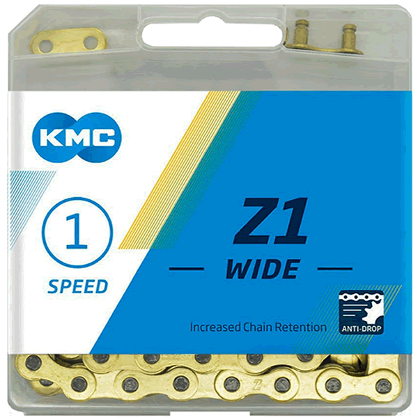 KMC Z1 Wide Chain 112L Gold