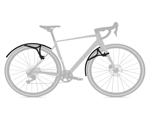 Zefal G50 Shield Gravel Mudguard Set
