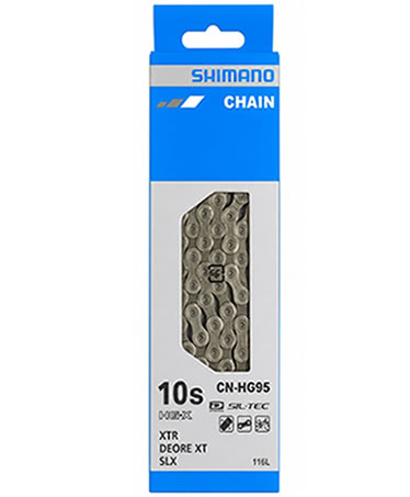 Shimano CN-HG93 chain, 9-speed, 116L