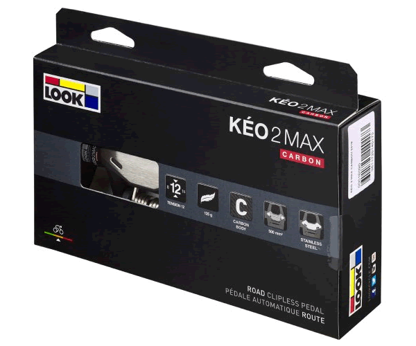Keo 2 Max Carbon Black Pedals