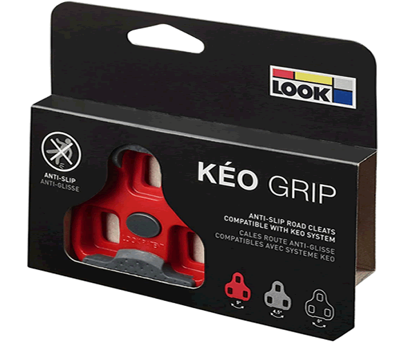 Look Keo Cleats With Gripper Red