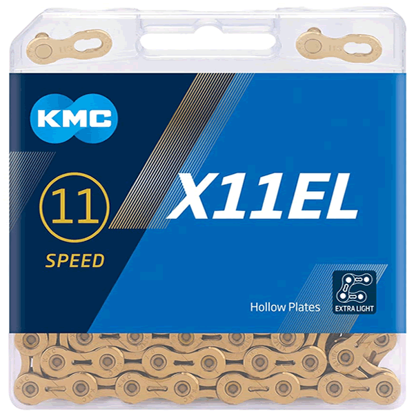 KMC X11-EL Chain 118L Silver OR Gold