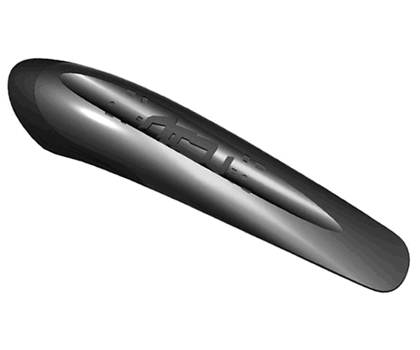 Crudcatcher Front Mudguard - Black