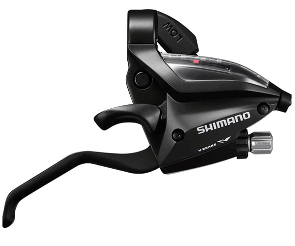 ST-EF500 EZ Fire Plus STI 3 x 8 Speed, 2-Finger Levers