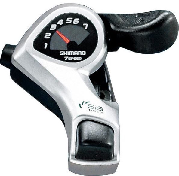 SL-TX50 SIS Thumb Shifter Plus 6 & 7-Speed Pair