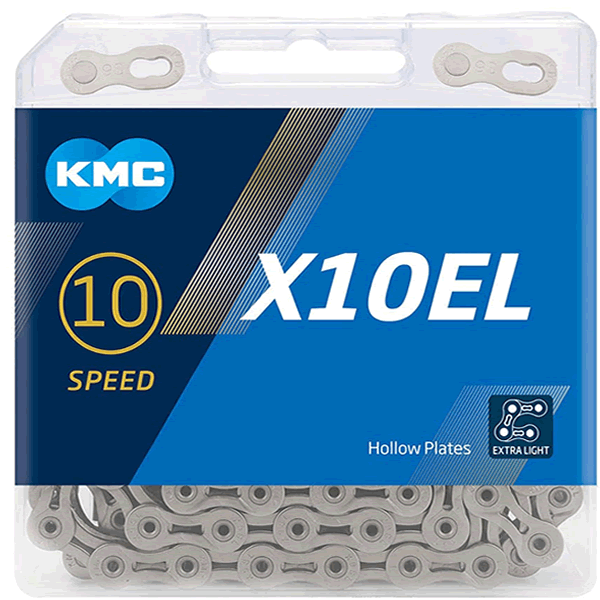 KMC X10-EL Chain 114L Silver