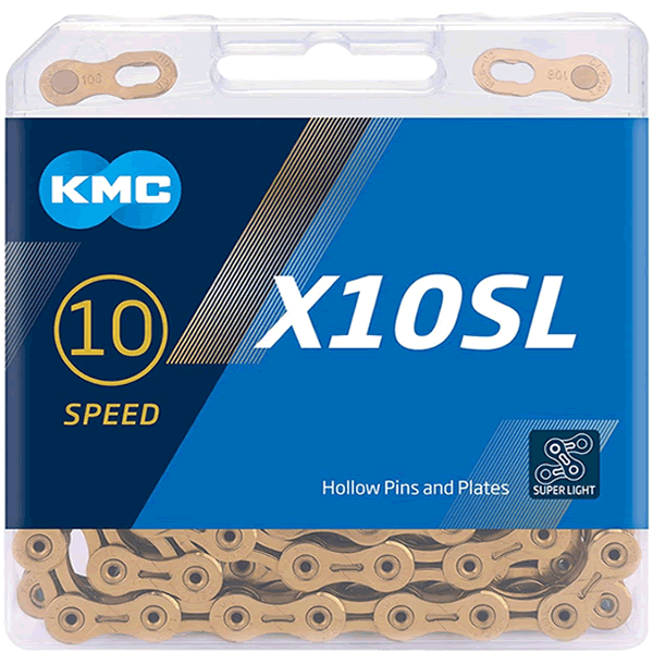 KMC X10-SL Chain 114L Gold