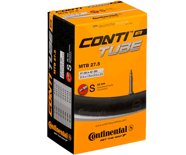 Continental 27.5" Presta Valve MTB Tube 1.75-2.50