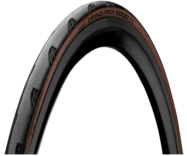 Continental Grand Prix 5000 Tyre - Foldable BlackChili Compound