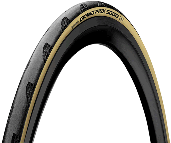 Continental Grand Prix 5000 Tyre - Foldable BlackChili Compound