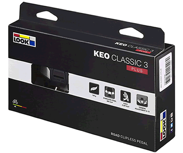 Keo Classic 3 Plus Black Pedals