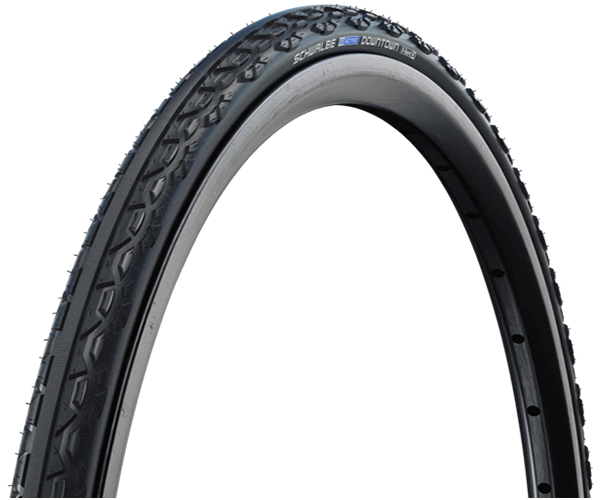 Schwalbe Downtown Wheelchair Tyre Black