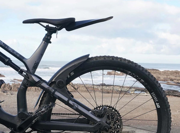 Mucky Nutz Butt Fender Black Mudguard
