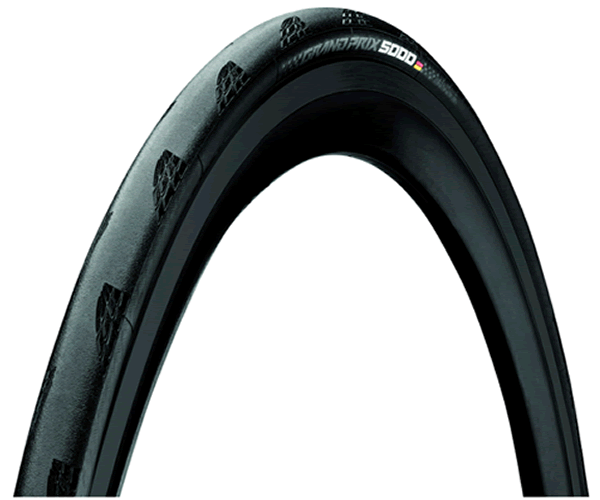 Continental Grand Prix 5000 Tyre - Foldable BlackChili Compound