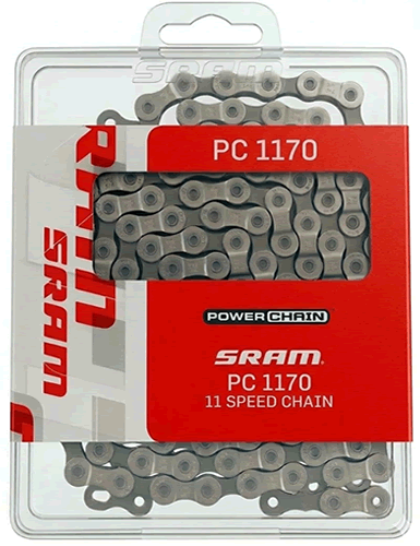 SRAM PC1170 Hollow Pin 11 Speed Chain with PowerLock