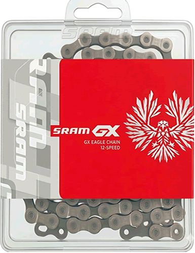 SRAM Chain PC GX Eagle Solid Pin 126 links PowerLock Flowlink 12 Speed