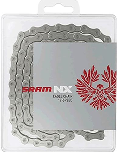 SRAM Chain PC NX Eagle Solid Pin 126 links PowerLock Flowlink 12 Speed