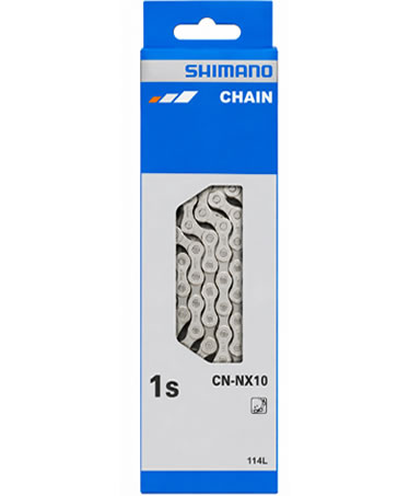 Shimano CN-NX10 single speed chain, 1/2 x 1/8, 114L