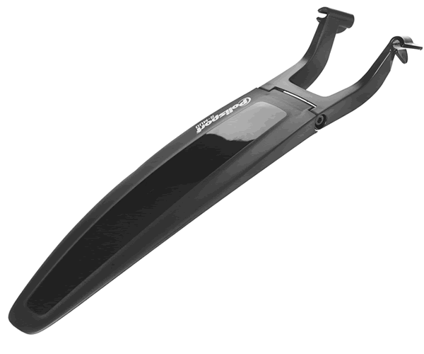 Polisport S-Mud Rear Short (26"/27.5"/29") Mudguard In Black