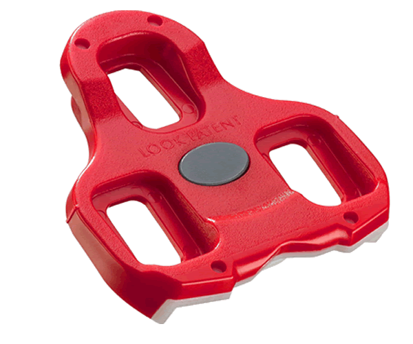 Look Keo Cleats Red "Non Grip" 9 Degrees