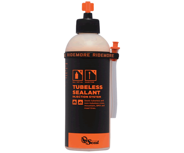 4oz Orange  Regular Tubeless Tyre Sealant With Injector Bottle