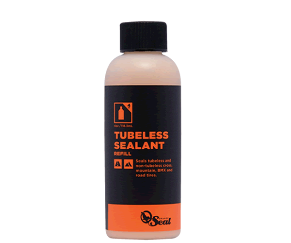 4oz Orange  Regular Tubeless Tyre Sealant Refill Bottle