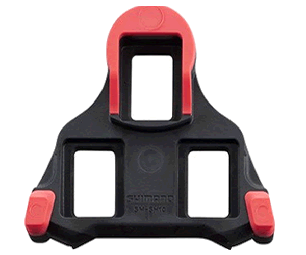Shimano SM-SH10 SPD SL-Cleats, Fixed, Red 0 Degree