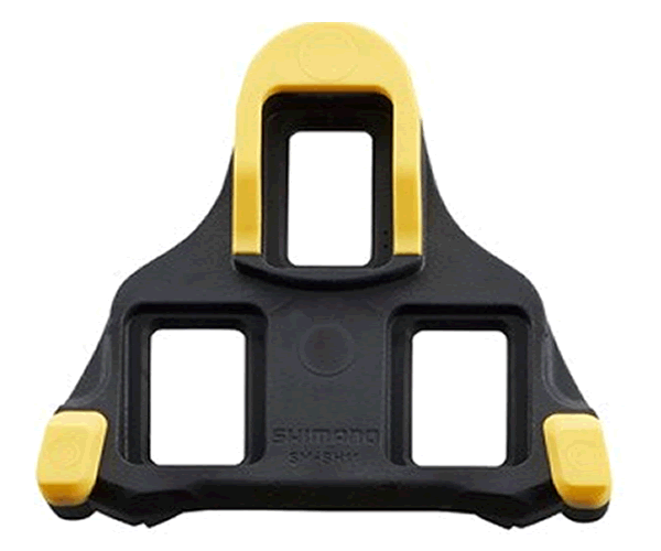 Shimano SM-SH11 SPD SL-Cleats , Centre Pivot Floating, Yellow 6 Degrees
