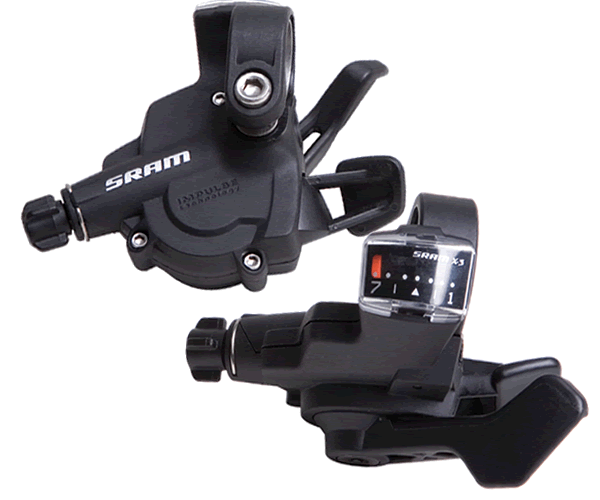 SRAM X3  3 x 7 Speed Shifter - Trigger